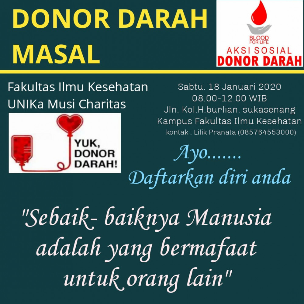 Aksi Donor Darah Massal