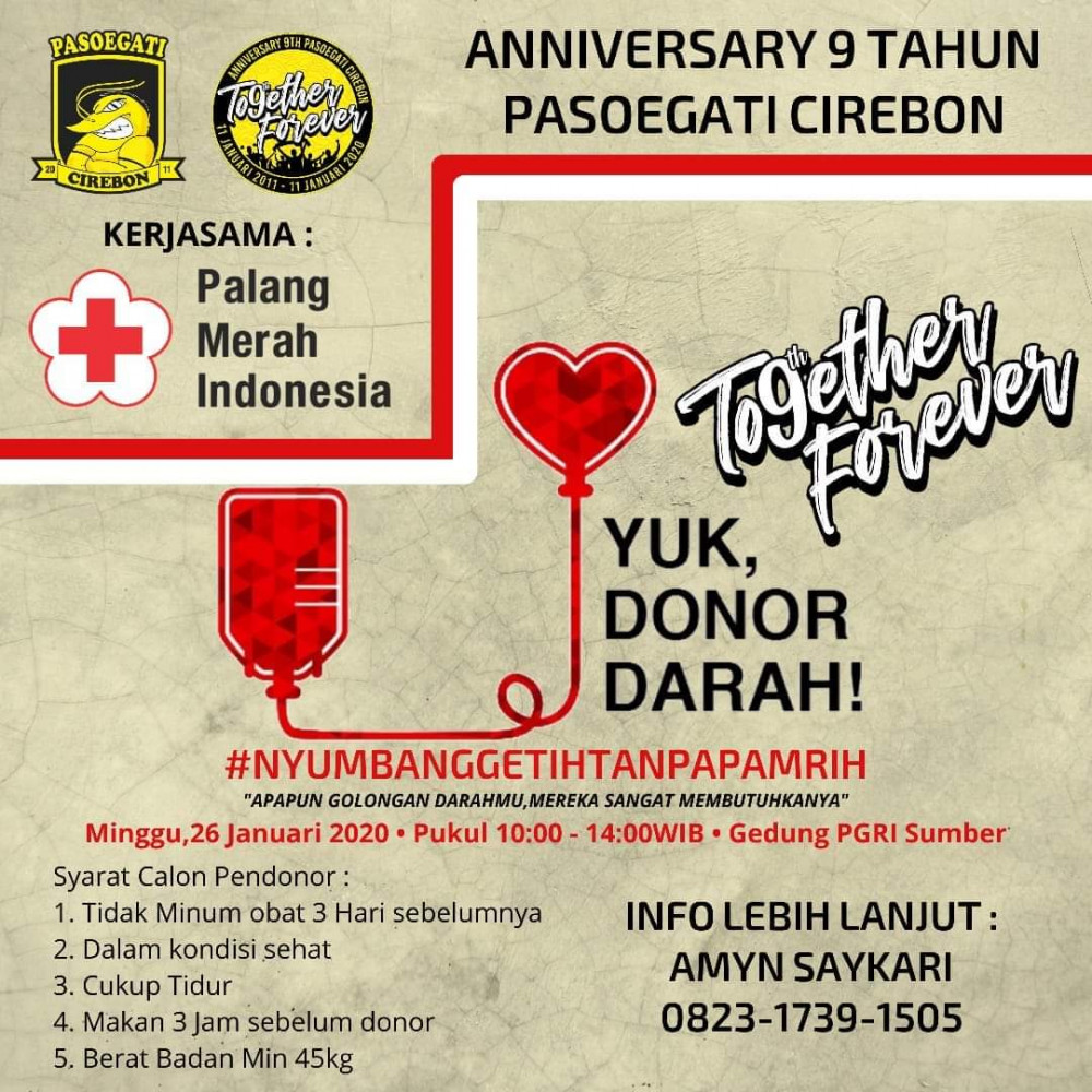 Yuk, Donor Darah!