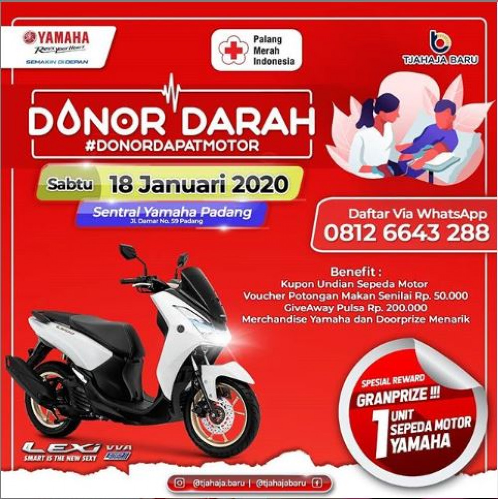 Donor Darah #donordapatmotor