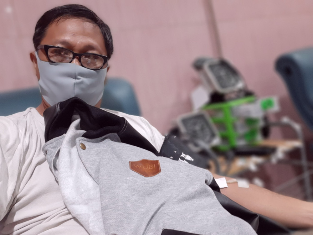 90donor darah ab manado